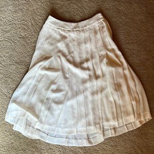 Banana Republic Polyester Pleated Skirt